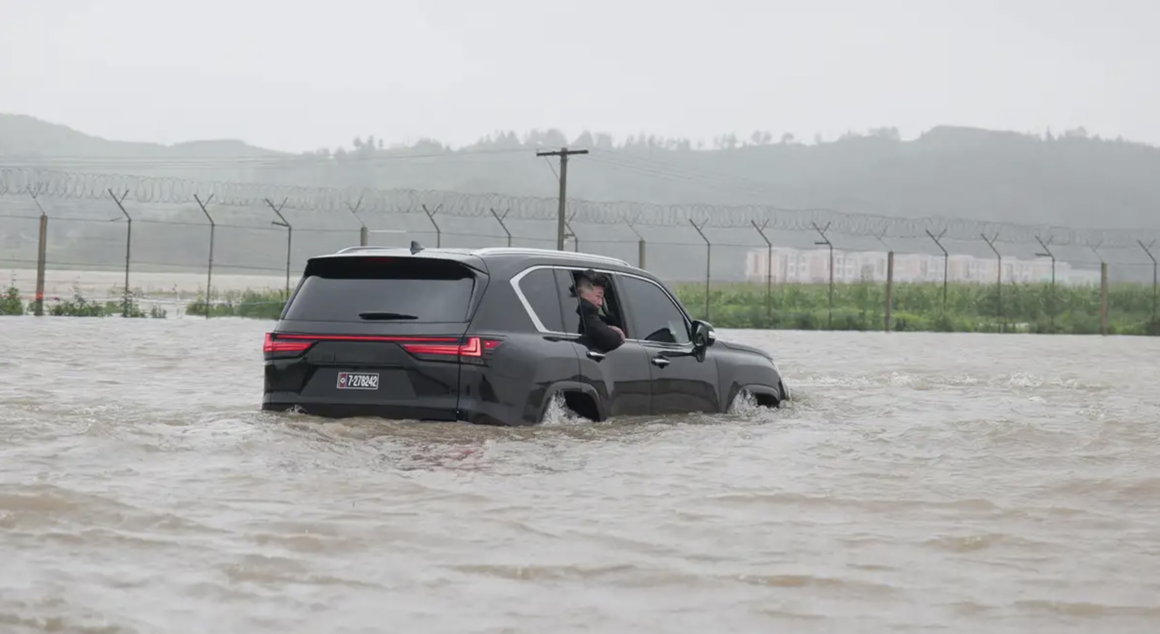 north korea flood - 7278242